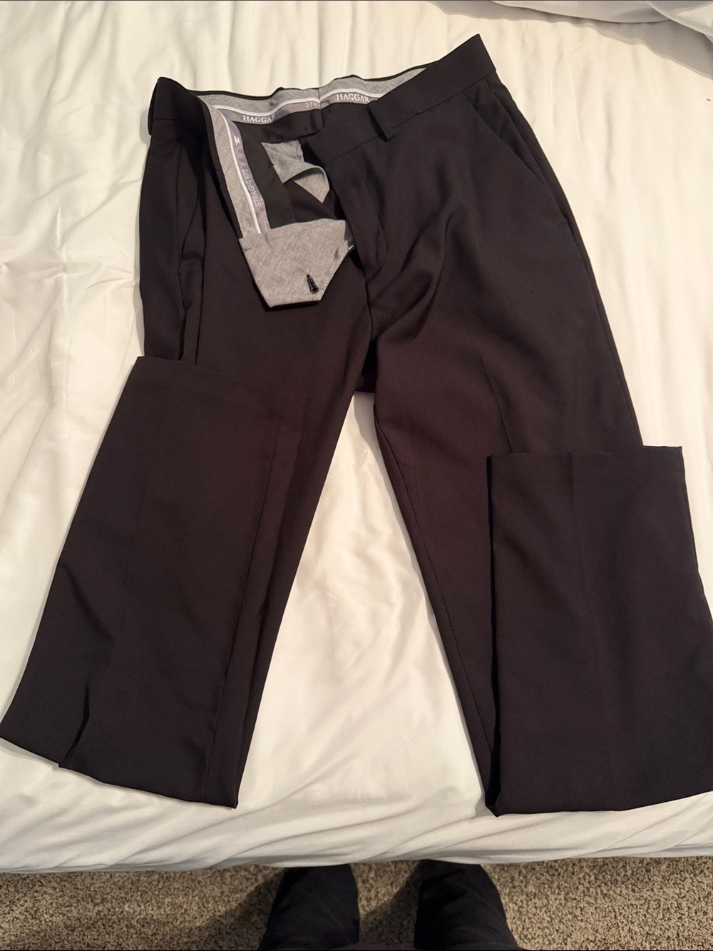 Haggar Black Dress Slacks